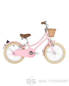 Meiteņu velosipēds Bobbin Gingersnap 4-6 gadiem, 16 collas, rozā krāsa