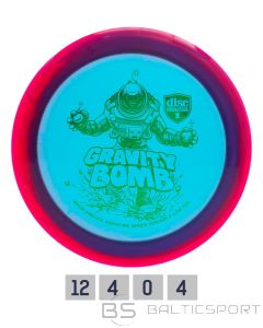 Discgolf DISCMANIA Distance Driver C-LINE PD2 Gravity Bomb Teal/Red 12/4/0/4