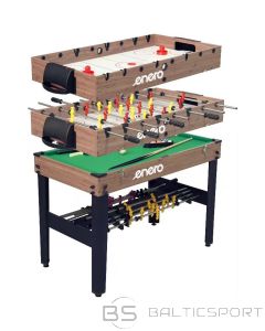 Enero 3IN1 KOKA FUTBOLA SPĒLES GALDS BILLIARD HUMBERGOT 121x61x81cm