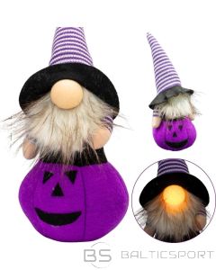 BS DEKORATĪVA ĶIRBJU FIGŪRA 25CM LED HALOVĪNA VIOLETĀ VIOLETĀ (N/A)
