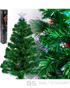 Christmas Decoration DECORATIVE FIBER OPTIC CHRISTMAS TREE MULTICOLOR 90CM