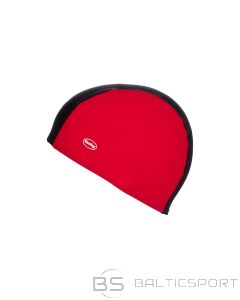 Fabric swimming cap FASHY 3252 06 red/black, mens