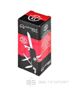 BS Карманный нож AZYMUT Izeron - 13 инструментов + кобура, 90 мм, черный (HK20017-8BL) (Н/Д)