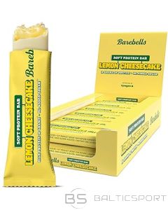 Barebells Soft Bar Lemon Cheescake 55g x 12 gab iepakojums 