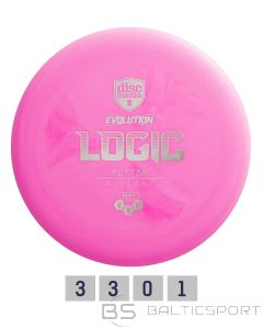Discgolf DISCMANIA Putter SOFT EXO LOGIC Evolution Pink 3/3/0/1