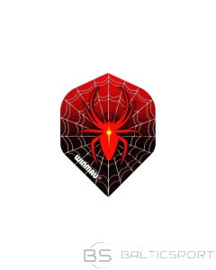 Smiginio strėlyčių sparneliai Winmau Mega Red Spider Standard