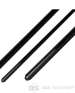 Billiardo pagalbinė lazda (uo&scaron;vė) Classic, juoda, vienos dalies, 145 cm