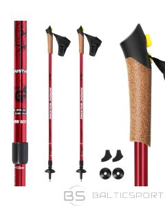 NILS NW607 Red Nordic Walking Poles