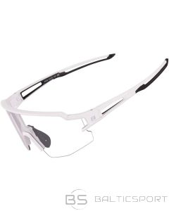 Rockbros Фотохромные спортивные очки белого цвета (-)
