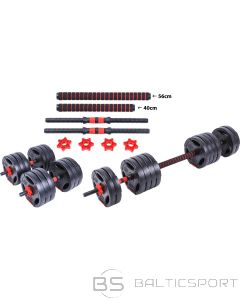 Hanteles stienis saliekams kompozīta 30 kg Pure 2 Improve