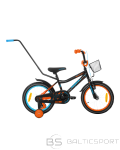 Bērnu velosipēds TABOU Rocket CS, 16'' melns/oranžs