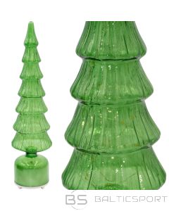 Christmas Decoration ДЕКОРАТИВНАЯ ЕЛОЧНАЯ ГИРЛЯНДИЯ ЗЕЛЕНАЯ СВЕТОДИОДНАЯ 7 ВЕН ТЕПЛЫЙ БЕЛЫЙ 40 СМ