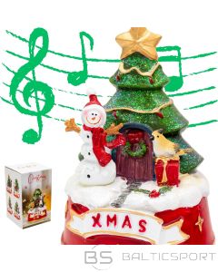 Christmas Decoration СНЕГОВИК ИГРАЕТ В РОЖДЕСТВЕНСКИЕ УКРАШЕНИЯ