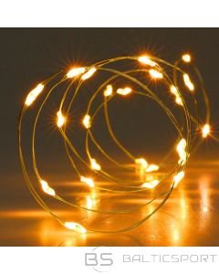 Christmas Decoration BATTERY-OPERATED WIRE LAMPS GARLAND 100 LED SUPER WARM WHITE TIMER