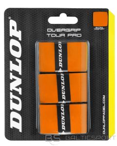 Padel racket overgrip Dunlop TOUR PRO 3-blister orange