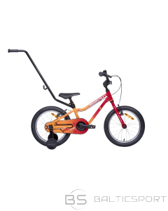 Bērnu velosipēds TABOU Rocket FR, 14'' sarkandzeltens