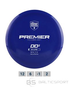 Discgolf DISCMANIA Distance Driver Q-LINE PREMIER DD3 Blue 12/6/-1/2