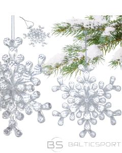Christmas Decoration SNOWFLAKE HANGING DECORATION 12x12 CM PATTERN 2
