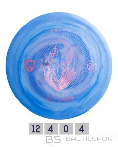 Discgolf disc DISCMANIA Distance Driver S-LINE SWIRLS PD2 Sky Stone Blue/White 12/4/0/4