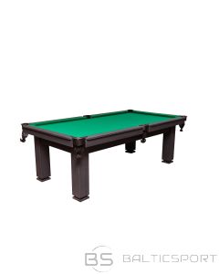 Pulo stalas Fort 8' pėdų (245x145cm) žalias audinys, su komplektacija