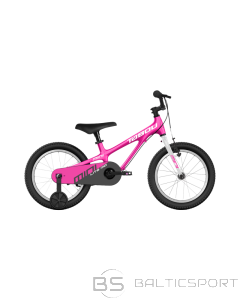 Ultraviegls bērnu velosipēds TABOU Mini Lite MG, 16'' rozā-balts