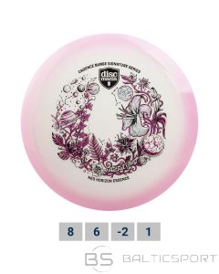 Discgolf DISCMANIA Fairway Driver NEO HORIZON Essence Astral Bloom Candance Burge sērija Rozā 8/6/-2/1