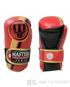 Boksa cimdi /Atvērtie cimdi ROSM-MASTERS (WAKO APPROVED) 01559-02M (sarkans+L)