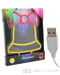 Koopman Фигурка колокольчика из неоновой лампы