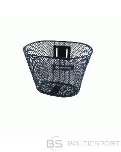 Priek&scaron;ējais grozs bērnu velosipēdam SPENCER, 16''-24'', metāls, melns