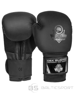 Boksa cimdi DBX Bushido Black Master B-2V12, PU āda - dažādi svari