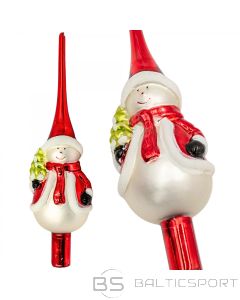 Koopman CHRISTMAS TREE TOP 28.5 CM SNOWMAN