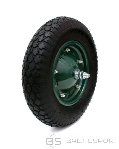 BS Колесо для садовой тележки Wheelbar, надувное, 38 см, 4 пары 4.00-8 (N/A)
