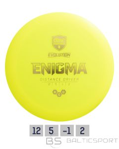 Discgolf disks DISCMANIA Distance Driver NEO ENIGMA Evolution 12/5/-1/2 Dzeltens