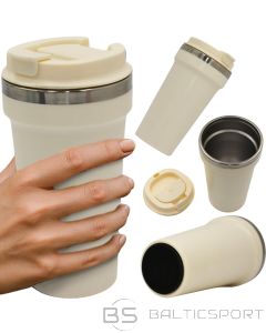 Excellent Houseware THERMAL TOURIST MUG 500L - ECRU