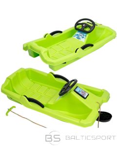 BS PLASTMASAS RAGAVAS AR BREMZI UN STŪRI ADAŚ 84x43x25CM ZAĻAS (N/A)