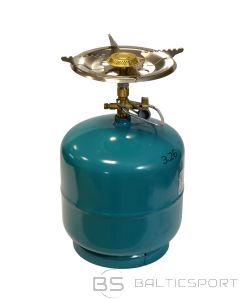 Ag Wieliczka 3KG GAS CYLINDER AND LARGE STOVE SET