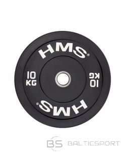 HMS Olimpiskā plāksne BLACK BAMPER 10 kg BBR10 (-)