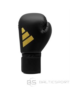 Adidas Боксерские перчатки Speed 50 ADISBG50-Черно-золотые (450 г)