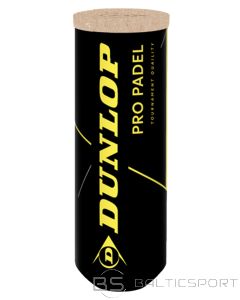 Padel tennis ball Dunlop PRO PADEL 3-pet FIP approved