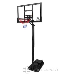 Mobilais basketbola statīvs Bilaro Oakland 120x80cm + aizsardzība
