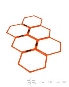 Yakimasport Kombinētie koordinācijas riteņi Hexa stīpas 6 gab. 100268 (nav)