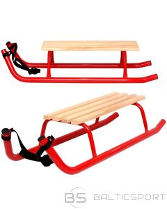 BS METĀLA RAGAVAS 2 CILVĒKU GULĒ&Scaron;ANAI, PASTIPRINĀTAS, SARKANAS (N/A)