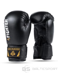 BS 170 g boksa cimdi bērniem &mdash; 4Fighter, melni (-)