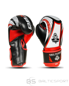 Boksa cimdi bērniem Bushido DBX 6oz - sarkani junioru gaumē