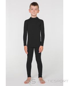 Bērnu termoveļas komplekts Krekls+bikses (melnā krāsā ) Meteor  140-146