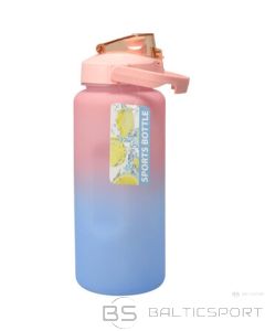 Ūdens pudele Excellent Housewere SPORTA PUDELE 2000ML - ZILA/roza