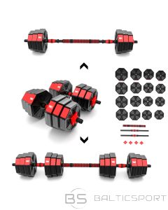 SGC30 Hanteles un stienis komplekts 30 kg HMS
