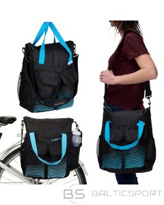 Dunlop Велосипедная сумка для багажника, 20 л, синяя.