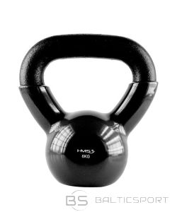 Svaru bumba čuguna /HMS KNV 6 KG ČUGUNA KETTLEBELL (melns)