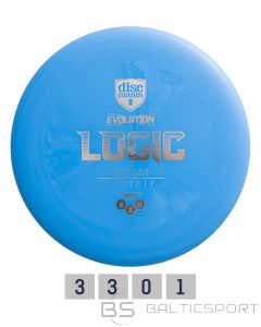 Discgolf DISCMANIA Putter SOFT EXO LOGIC Evolution Blue 3/3/0/1